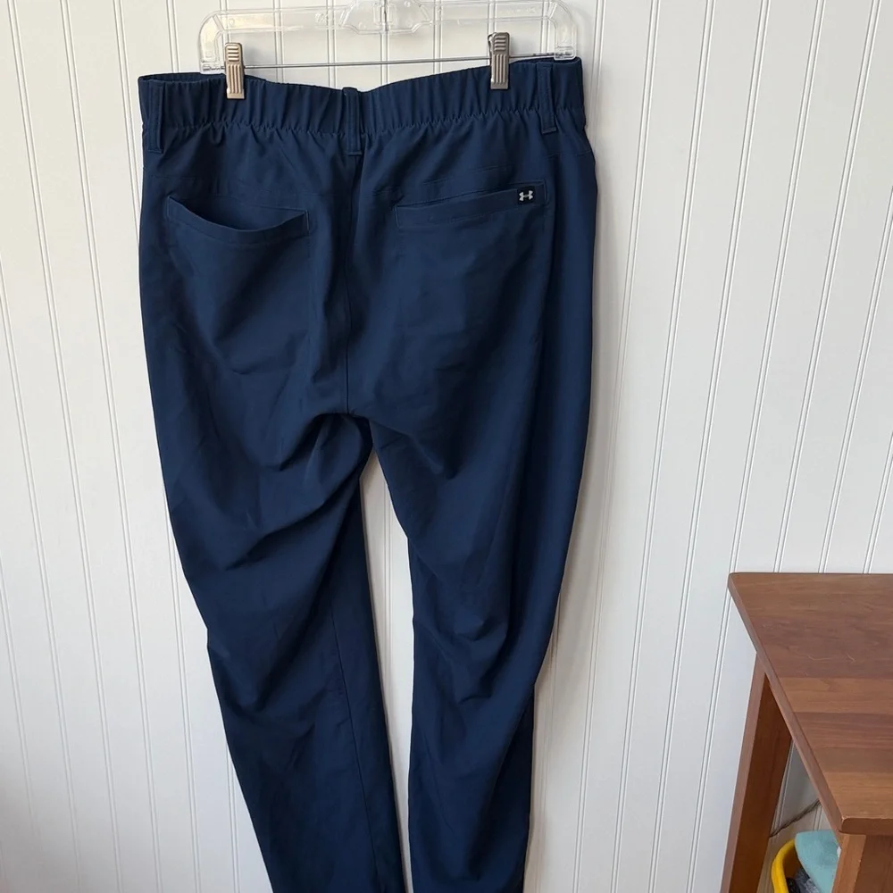 (202) Under Armour Navy Stretch Performance Chinos
